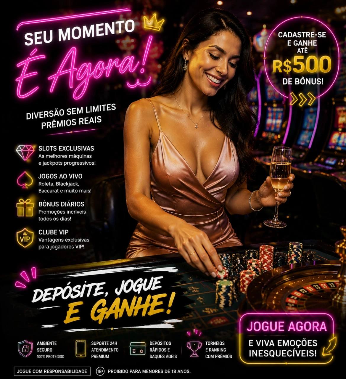Promoções e bônus exclusivos da 96Jogo.com